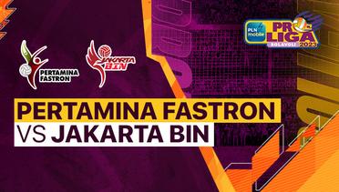 Full Match | Jakarta Pertamina Fastron vs Jakarta BIN | PLN Mobile Proliga Putri 2023