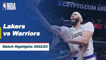 Match Highlights | Game 3 : Los Angeles Lakers vs Golden State Warriors | NBA Playoffs 2022/23