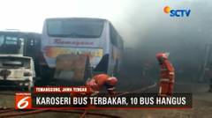 Tak Hati-hati Saat Bakar Sampah, 10 Bus di Jawa Tengah Ikut Terbakar - Liputan6 Pagi