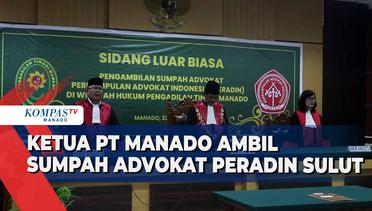 Pengadilan Tinggi Manado Ingatkan Advokat Untuk Jaga Integritas Dalam Menegakkan Hukum