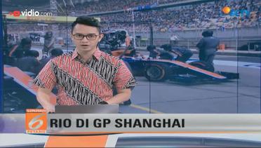 Aksi Rio Haryanto di GP Shanghai - Liputan 6 Petang