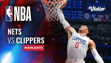 Brooklyn Nets vs LA Clippers - Highlights | NBA Regular Season 2023/24