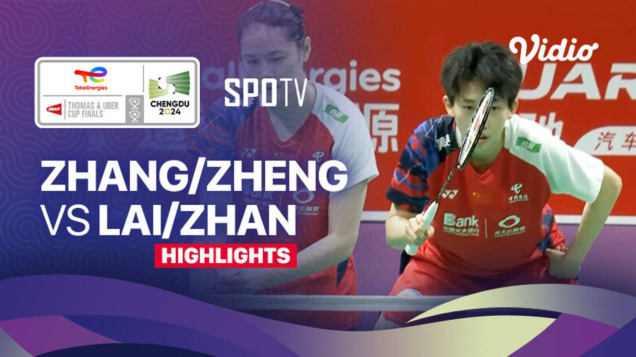 Zhang Shu Xian/Zheng Yu (CHN) vs Yi Ting Elsa Lai/Zan Michelle (SGP ...