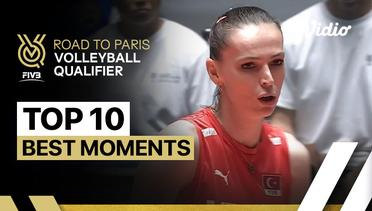 Top 10 Best Moments | Women’s FIVB Road to Paris Volleyball Qualifier