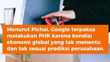 CEO Google Umumkan PHK 12.000 Karyawan