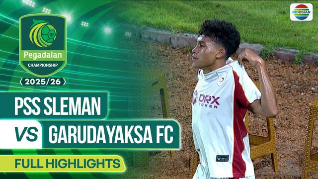 PSS Sleman VS Garudayaksa FC - Full Highlights | Pegadaian Championship 2025/26