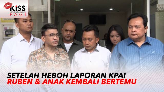 Setelah Dilaporkan ke KPAI, Sarwendah Pertemukan Ruben Onsu Dengan Anaknya | Kiss Pagi