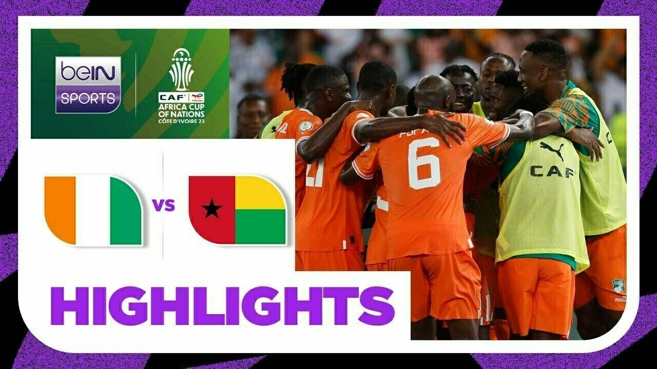 Ivory Coast vs Guinea-Bissau - Highlights | TotalEnergies Africa Cup of