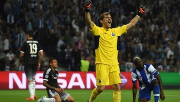 Casillas Takluk dari Jarak 13 Meter di Liga Champions