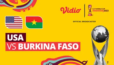 Link Live Streaming Amerika Serikat U-17 vs Burkina Faso U-17 - Vidio