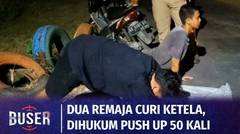 Tertangkap Curi Ketela, Dua Remaja di Magetan Dihukum Push Up 50 Kali Sambil Tunggu Polisi | Buser