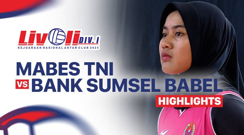 Mabes TNI vs Bank Sumsel Babel Palembang Putri