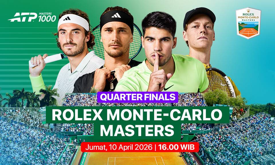 Quarterfinals - ATP 1000: Rolex Monte-Carlo Masters 2026