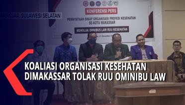 Koaliasi Organisasi Kesehatan di Makassar Tolak RUU Ominibu Law