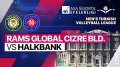 Rams Global Cizre BLD. vs Halkbank - Full Match | Men's Turkish League 2023/24