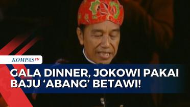 Presiden Jokowi dan Ibu Negara Pakai Baju Adat 'Abang' Khas Betawi di Gala Dinner KTT Ke-43 ASEAN!