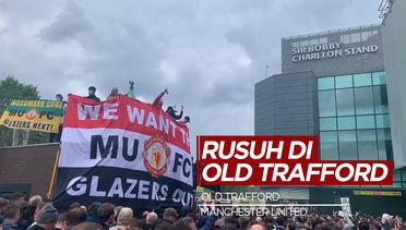 Old Trafford Rusuh, Manchester United Vs Liverpool Ditunda