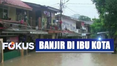 Kali Ciliwung Meluap, Banjir Rendam Kawasan Rawajati