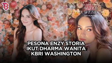 Penampilan Enzy Storia gabung Dharma Wanita KBRI Washington, auranya bak ibu pejabat