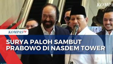 Pertemuan Prabowo-Surya Paloh di Nasdem Tower Berlangsung Tertutup