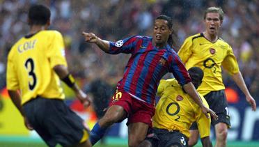 10 Tahun Lalu Barcelona Permalukan Arsenal di Final Liga Champions