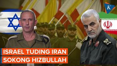 Israel Tuding Iran Dukung Hizbullah Serang Perbatasan