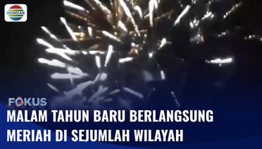 Meriah!! Rayakan Malam Tahun Baru, Ribuan Orang Antusias Padati Jalan di Surabaya | Fokus