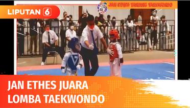 Keren! Jan Ethes Juara Lomba Taekwondo di SKB Solo Sensation | Liputan 6