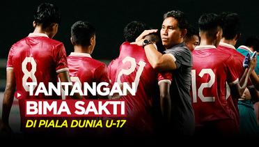 Tantangan Bima Sakti Menangani Timnas Indonesia U-17 di Piala Dunia U-17