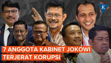 Deretan Anggota Kabinet Jokowi yang Terjerat Korupsi