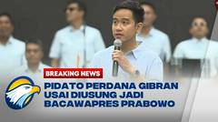 Gibran: Tenang Saja Pak Prabowo Saya Sudah Ada Disini