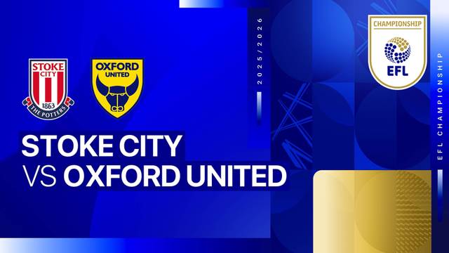 Stoke City vs Oxford United - Full Match | EFL Championship 2025/26