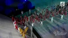 Parade Atlet Indonesia di Closing Ceremony Asian Games 2018