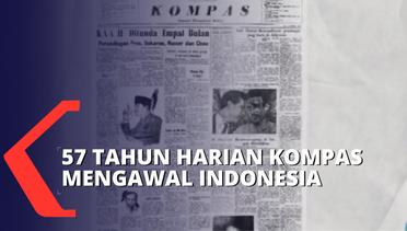 57 Tahun Harian Kompas Mengawal Indonesia Sejak Era Pemerintahan Soekarno