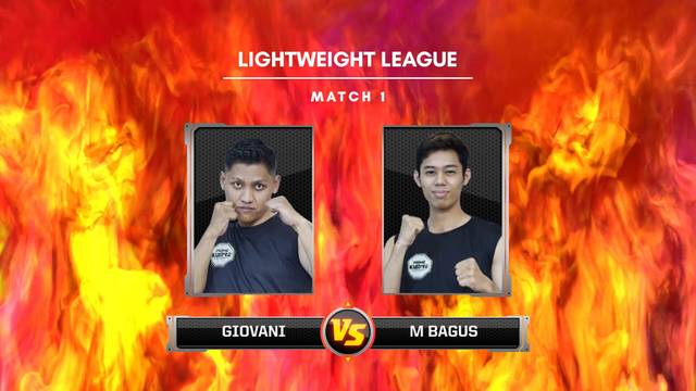 Prime Kumite Championship (PKC 2) || Lightweight - League Match || Giovani vs Bagus