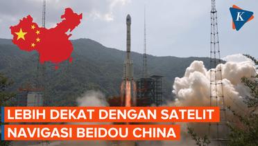 Detik-detik China Luncurkan Satelit Navigasi BeiDou ke Orbit