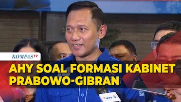 AHY Sebut Prabowo Belum Ada Pembahasan Terkait Formasi Kabinet