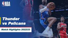 Match Highlights | Oklahoma City Thunder vs New Orleans Pelicans | NBA Play-In Tournament 2022/23
