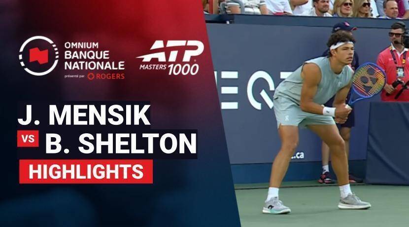 Jakub Mensik vs Ben Shelton - Quarterfinals | ATP 1000: National Bank Open presented by Rogers 2026