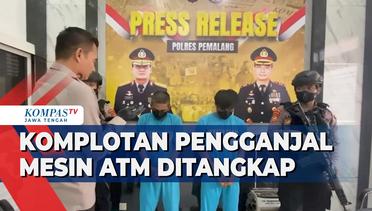 Komplotan Pengganjal Mesin ATM di Pemalang Ditangkap
