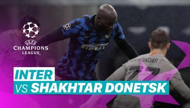 Mini Match - Inter vs Shakthar Donetsk I UEFA Champions League 2020/2021
