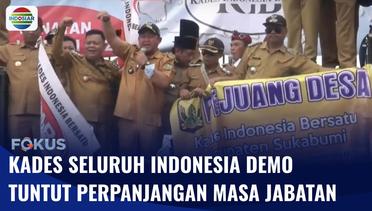 Demo di DPR, Kades Tuntut Perpanjangan Jabatan dari 6 Tahun Jadi 9 Tahun | Fokus