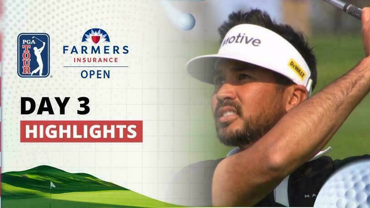 Farmers Insurance Open Day 3 Highlights PGA Tour 2025 Vidio