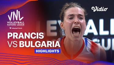 Prancis vs Bulgaria - Highlights | Women's Volleyball Nations League 2024