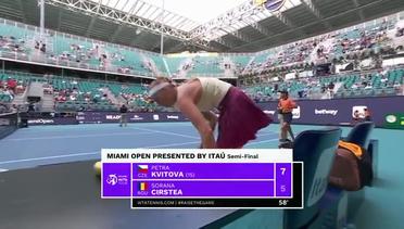 Semifinal: Petra Kvitova vs Sorana Cirstea - Highlights | WTA Miami Open 2023