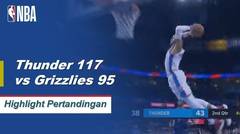 NBA I Cuplikan Pertandingan  Thunder 117 vs Grizzlies 95