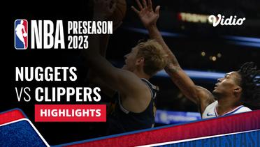 Denver Nuggets vs La Clippers - Highlights | NBA Preseason 2023