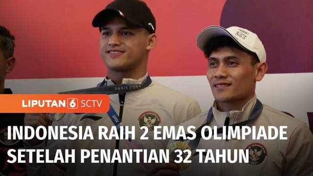 Raih 2 Emas di Paris Olimpiade 2024, Indonesia Ulang Prestasi 32 Tahun Lalu | Liputan 6