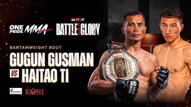 Gugun Gusman vs Haitao Ti - Full Match | One Pride MMA Battle for Glory