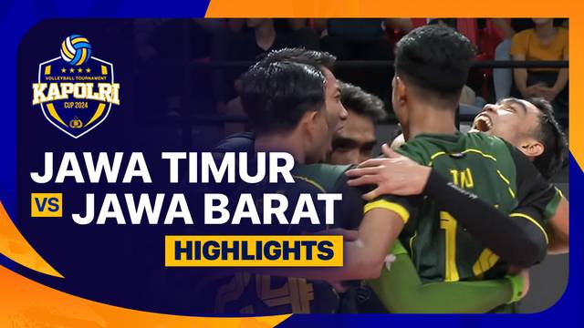 Putra: Jawa Timur vs Jawa Barat - Grand Final - Highlights | Kapolri Cup 2024